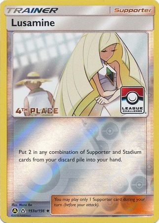 Lusamine - 153a/156 - League Promo (4th Place) available at 401 Games Canada