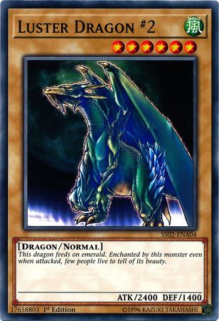 Luster Dragon #2 - SS02-ENA04 - Common - 1st Edition available at 401 Games Canada