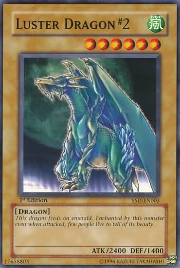 Luster Dragon #2 - YSD-EN003 - Common - 1st Edition available at 401 Games Canada