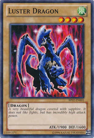 Luster Dragon - BP02-EN001 - Common - Unlimited available at 401 Games Canada