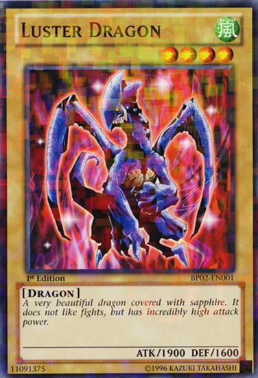 Luster Dragon - BP02-EN001 - Mosaic Rare - 1st Edition available at 401 Games Canada