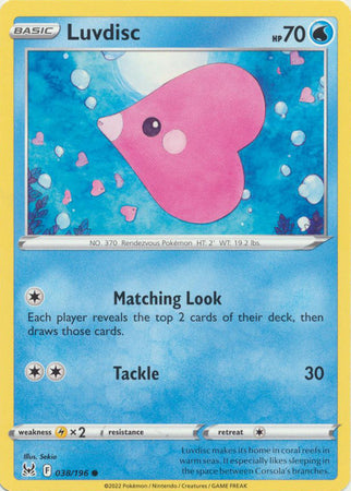 Luvdisc - 038/196 - Common available at 401 Games Canada