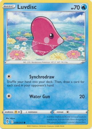 Luvdisc - 039/203 - Common available at 401 Games Canada