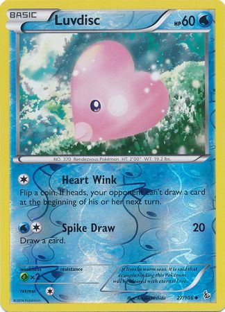 Luvdisc - 27/106 - Uncommon - Reverse Holo available at 401 Games Canada