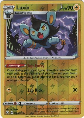 pokemon card luxio 401 Games Canada - Luxio - 032/072 - Uncommon