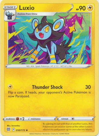 Luxio - 050/172 - Uncommon available at 401 Games Canada