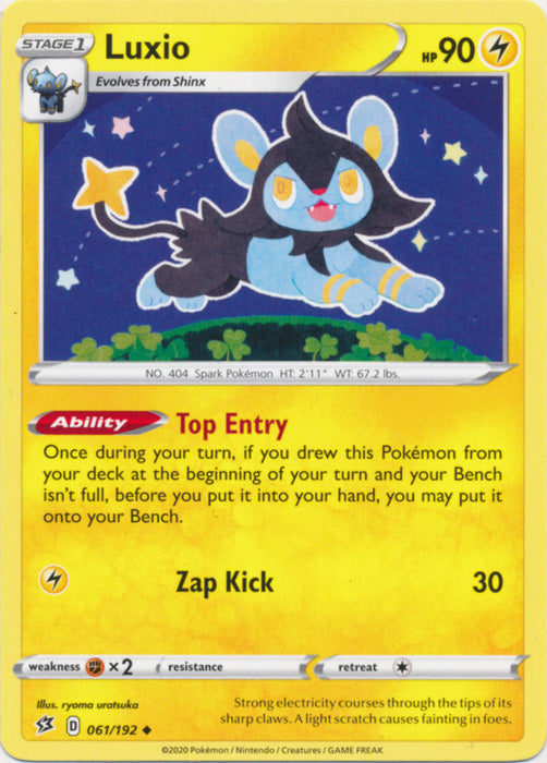 Luxio - 061/192 - Uncommon available at 401 Games Canada