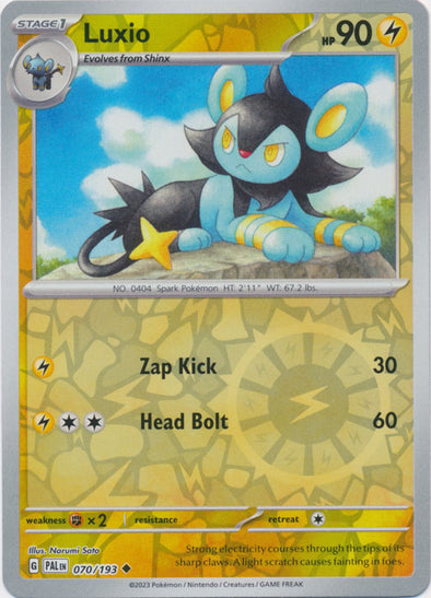 Luxio - 070/193 - Uncommon - Reverse Holo available at 401 Games Canada