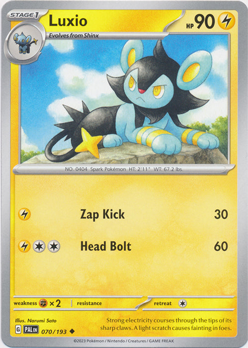 Luxio - 070/193 - Uncommon available at 401 Games Canada