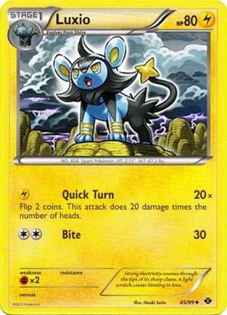 Luxio - 45/99 - Uncommon available at 401 Games Canada