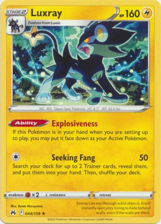 Luxray - 044/159 - Rare available at 401 Games Canada