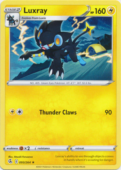 Luxray - 093/264 - Rare available at 401 Games Canada