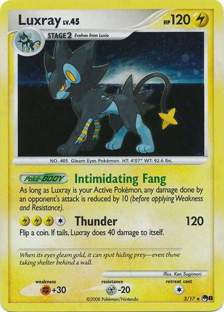 Luxray - 3/17 - Holo available at 401 Games Canada