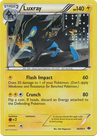 Luxray - 46/99 - Alternate Holo - Promo available at 401 Games Canada