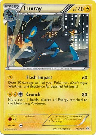 Luxray - 46/99 - Rare - Theme Deck Exclusive available at 401 Games Canada