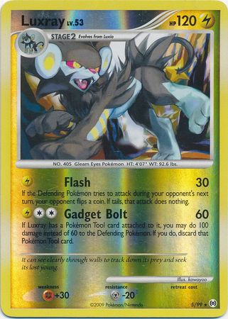 Luxray - 5/99 - Holo Rare - Reverse Holo available at 401 Games Canada