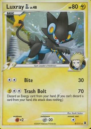 Luxray GL - 9/111 - Holo Rare available at 401 Games Canada