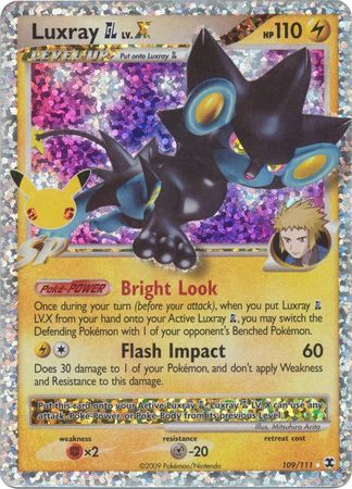 Luxray GL LV.X - 109/111 - Ultra Rare (Classic Collection) available at 401 Games Canada