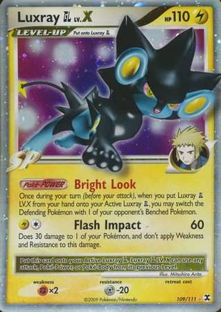 Luxray GL LV.X - 109/111 - Ultra Rare available at 401 Games Canada