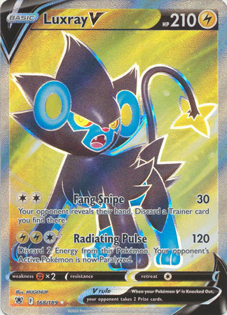 Luxray V - 168/189 - Full Art Ultra Rare available at 401 Games Canada
