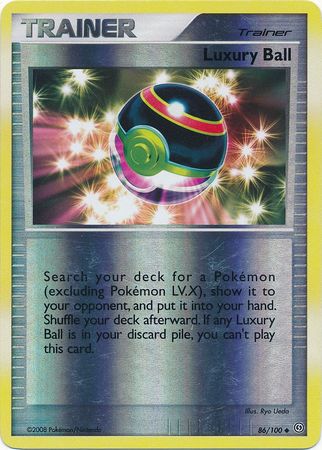 Luxury Ball - 86/100 - Uncommon - Reverse Holo available at 401 Games Canada