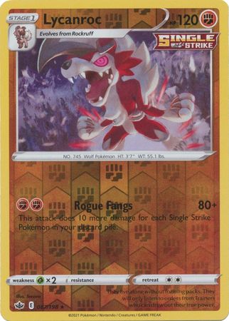 Lycanroc - 087/198 - Holo Rare - Reverse Holo available at 401 Games Canada