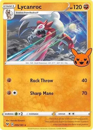 Lycanroc - 095/185 - Promo (Trick or Trade BOOster Bundle) available at 401 Games Canada