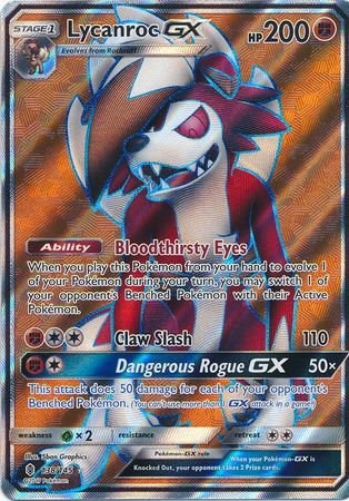 Lycanroc GX - 138/145 - Full Art Ultra Rare available at 401 Games Canada