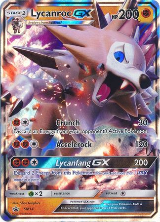 Lycanroc GX - SM14 - Promo available at 401 Games Canada