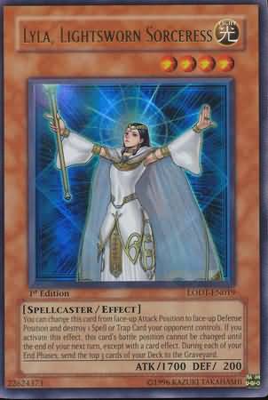 Lyla, Lightsworn Sorceress - LODT-EN019 - Ultra Rare - 1st Edition available at 401 Games Canada