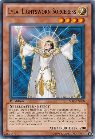 Lyla, Lightsworn Sorceress - SDLI-EN008 - Common - 1st Edition available at 401 Games Canada