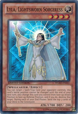 Lyla, Lightsworn Sorceress - WGRT-EN022 - Super Rare - Limited Edition available at 401 Games Canada