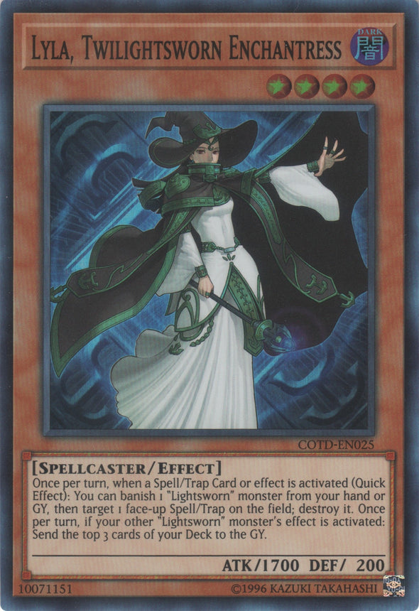 Lyla, Twilightsworn Enchantress - COTD-EN025 - Super Rare - Unlimited available at 401 Games Canada