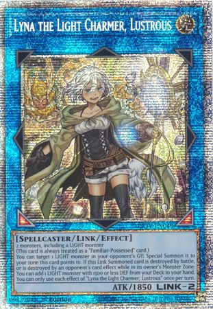 Lyna the Light Charmer, Lustrous - LIOV-EN049 - Starlight Rare - 1st Edition available at 401 Games Canada