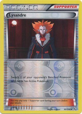 Lysandre - 90/106 - Uncommon - Reverse Holo available at 401 Games Canada