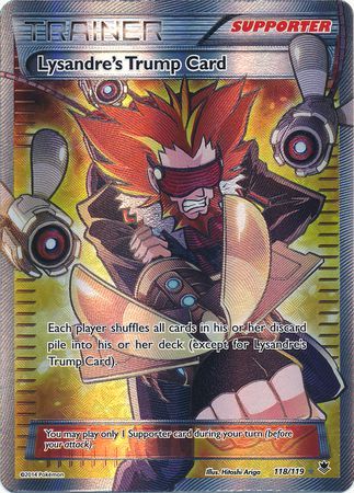 Lysandre's Trump Card - 118/119 - Full Art Ultra Rare available at 401 Games Canada