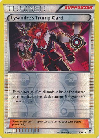 Lysandre's Trump Card - 99/119 - Uncommon - Reverse Holo available at 401 Games Canada