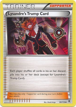 Lysandre's Trump Card - 99/119 - Uncommon available at 401 Games Canada