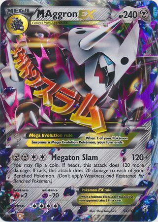 M Aggron EX - 94/160 - Ultra Rare available at 401 Games Canada