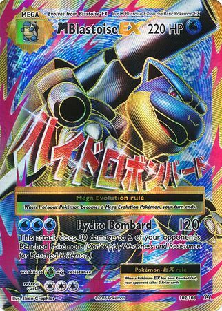 M Blastoise EX - 102/108 - Full Art Ultra Rare available at 401 Games Canada