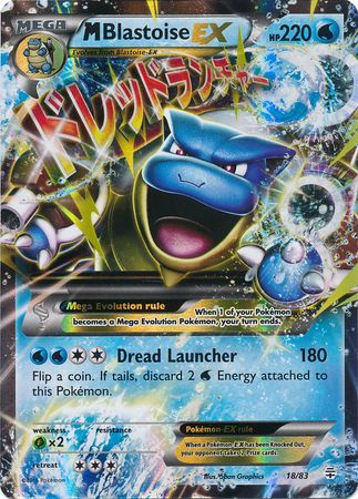 M Blastoise EX - 18/83 - Ultra Rare available at 401 Games Canada