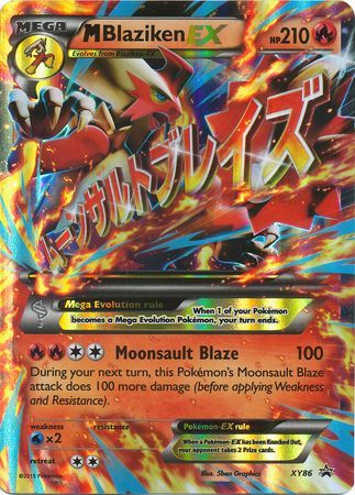 M Blaziken EX - XY86 - Ultra Rare Promo available at 401 Games Canada