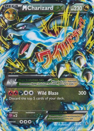 M Charizard EX - 69/106 - Ultra Rare available at 401 Games Canada