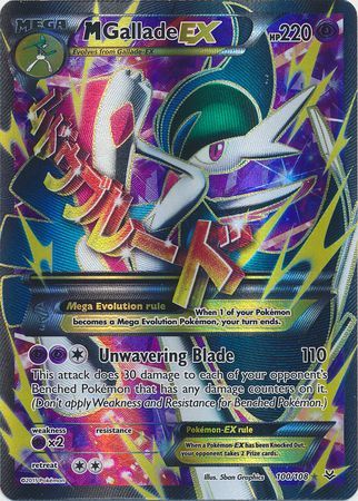 M Gallade EX - 100/108 - Full Art Ultra Rare available at 401 Games Canada