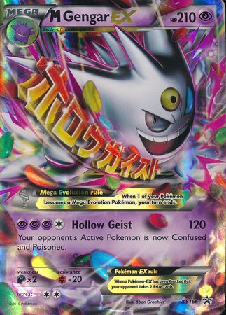 M Gengar EX - XY166 - Holo Promo available at 401 Games Canada