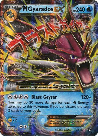 M Gyarados EX - 27/122 - Ultra Rare available at 401 Games Canada