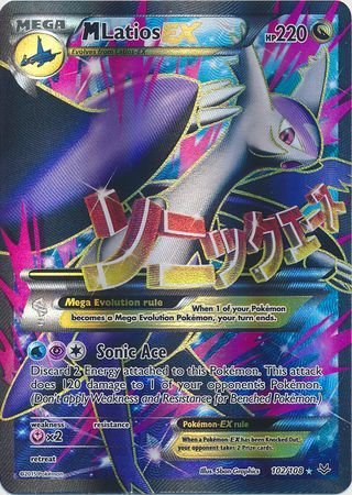 M Latios EX - 102/108 - Full Art Ultra Rare available at 401 Games Canada