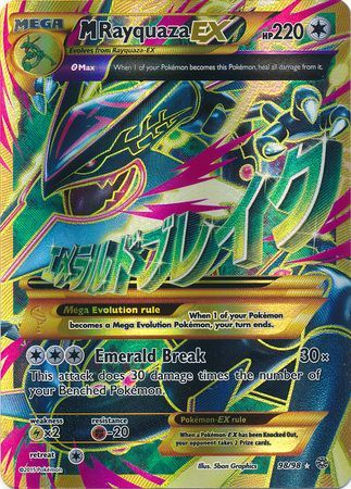 M Rayquaza EX - 98/98 - Ultra Rare available at 401 Games Canada