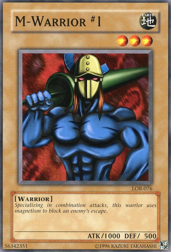 M-Warrior #1 - LOB-076 - Common - Unlimited available at 401 Games Canada