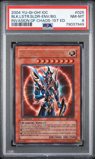 BLK.LSTR.SLDR-ENV/BG. (025) - YUGIOH IOC-INVASION OF CHAOS - INVASION OF CHAOS-1ST ED. - NM-MT 8